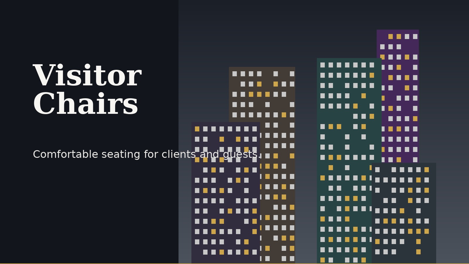 Visitor Chairs service by Confist Infratech in Bangalore