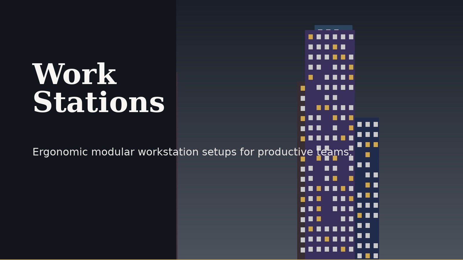 Work Stations service by Confist Infratech in Bangalore